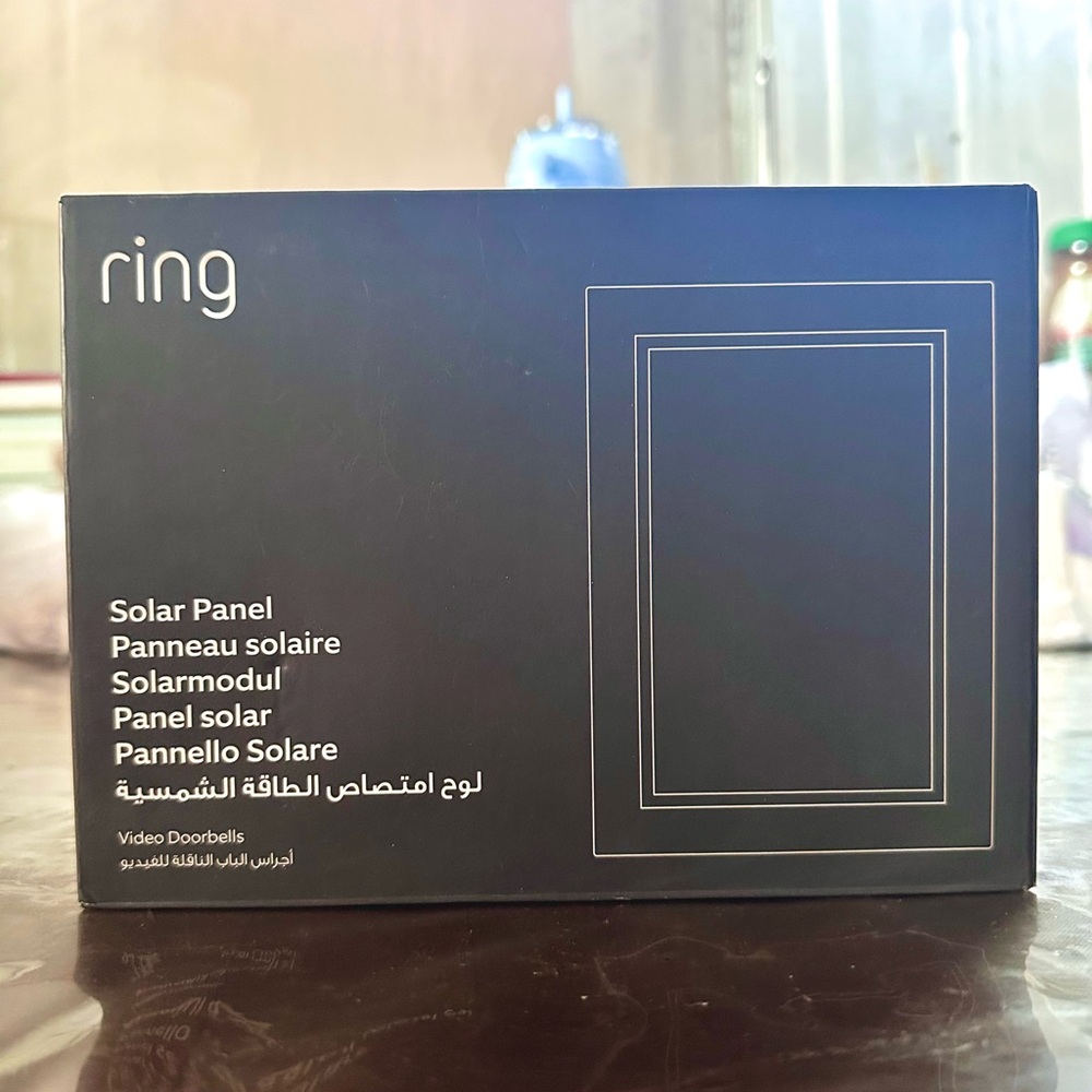 Ring Solar Panel Accessory – Black